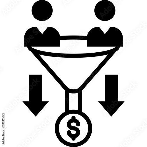 Sales Funnel Icon