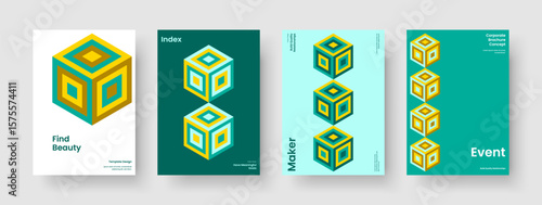 Abstract Business Presentation Layout. Geometric Flyer Template. Creative Report Design. Book Cover. Background. Banner. Poster. Brochure. Catalog. Handbill. Pamphlet. Portfolio. Newsletter