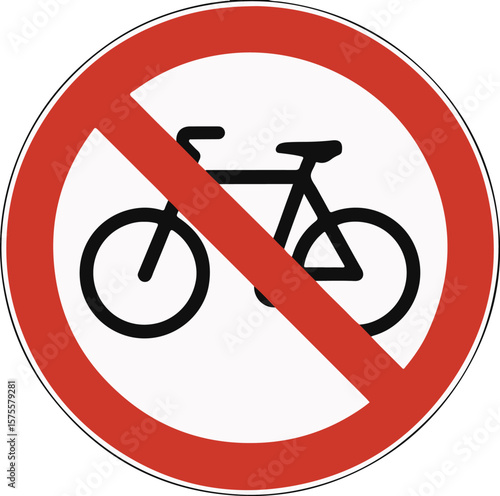 no bicycle