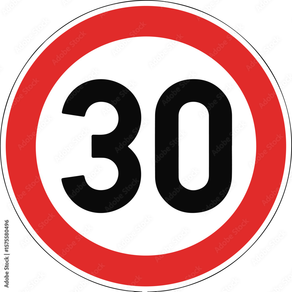 speed limit thirty 30 sign speed limit thirty 30 sign
