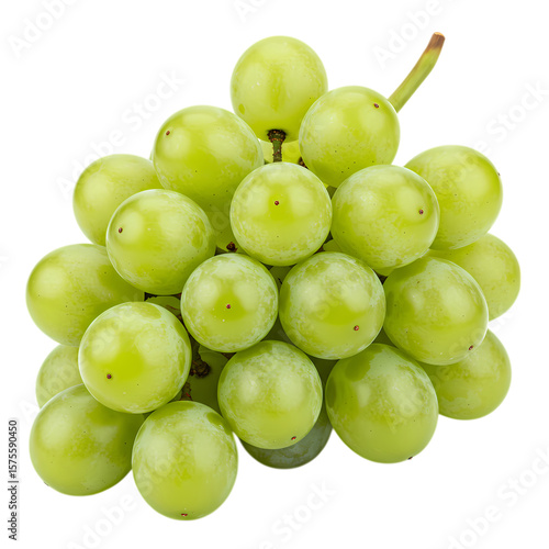 Juicy Green Grapes: A Vibrant Cluster of Freshness