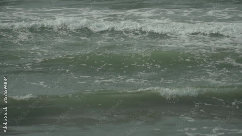120 fps slow motion shot of ocean waves in closeup. 120 fps slow motion shot of ocean waves in closeup.