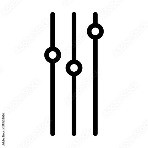 preferences line icon