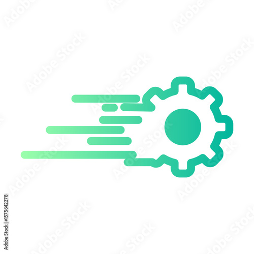 quick response gradient icon