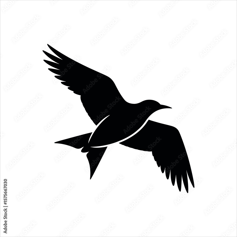 Fototapeta premium vector illustration of a bird