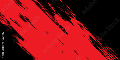 Abstract red fire texture background with grunge wall pattern design