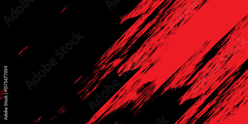 Abstract red grunge texture with fiery lines and a dark, hot, metallic pattern