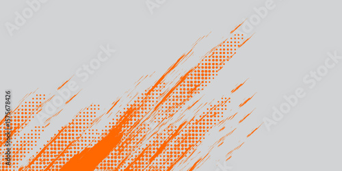 Wheat field vector illustration with red ribbon design for business concept wallpaper