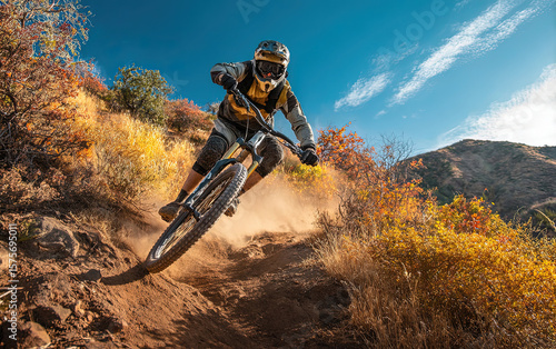 mountain biking