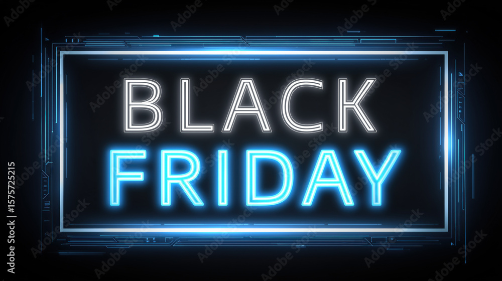 Obraz premium Exciting discounts available during Black Friday sales at various stores across the country