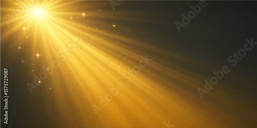 Radiant Light Rays: A captivating image of bright rays of light emanating from a luminous source, radiating outwards in a display of pure brilliance and illumination.