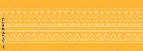 Hand drawn  abstract seamless pattern, ethnic background, aztec style - great for textiles, banners, wallpapers, wrapping - vector design
