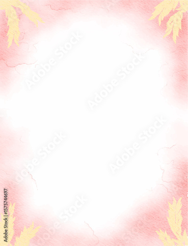 soft pink yellow colorful abstract illustration, background, wallpaper, card invitation design