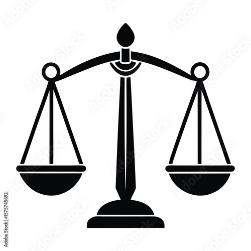 Scales of Justice Symbol of Balance and Fairness