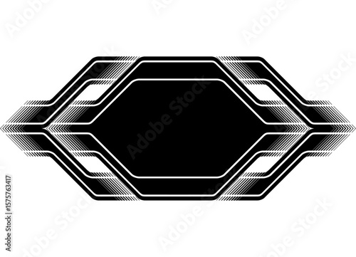 Black striped pattern on a white background for a car body, boat, sportswear, toy. Sport striped vector design element. Vector background. Sign, spot. Label, sticker
