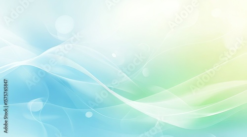 Delicate, pastel-toned abstract background with flowing lines and soft bokeh