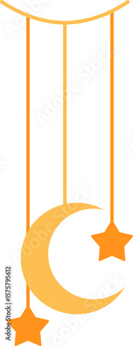 vector illustration of a moon