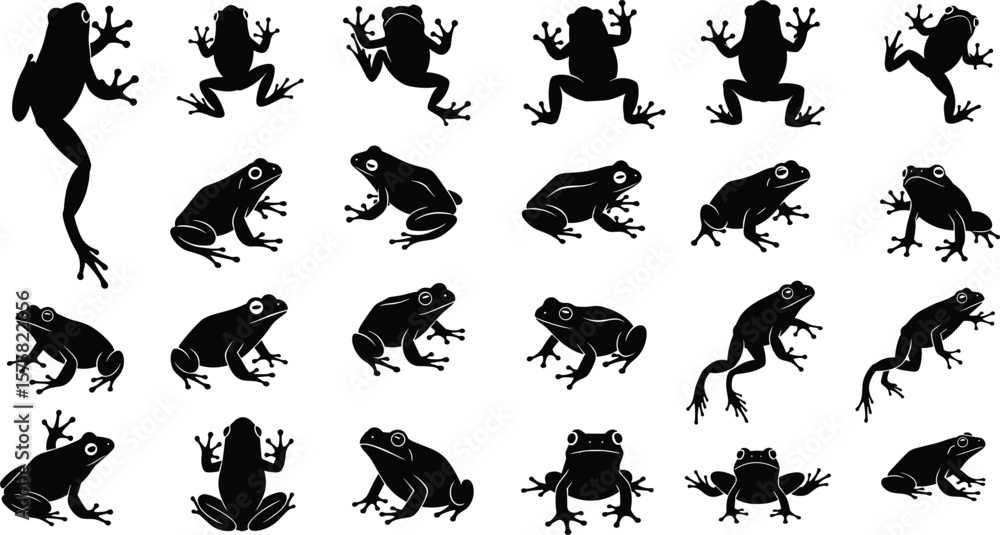 Naklejka premium Silhouette of two climbers ascending steep rocky mountain, teamwork, adventure, outdoor sport, extreme climbing, hiking, nature exploration, challenge, success, safety, determination