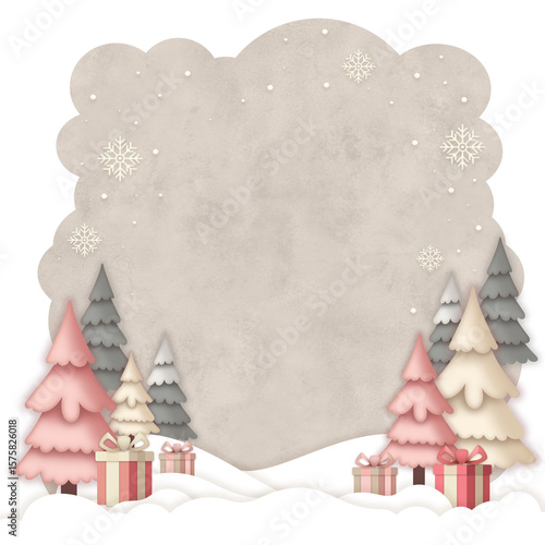 Background for Christmas decorations and photo studio with backdrop	
