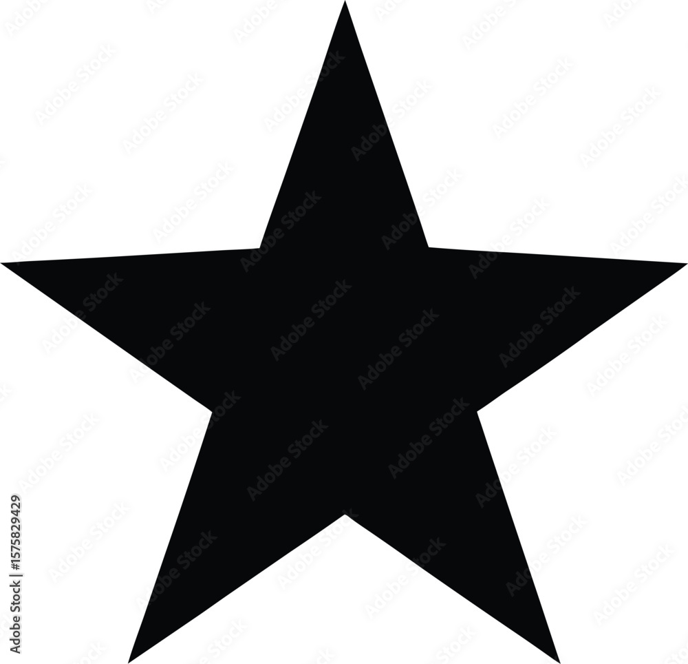 star icon black silhouette vector illustration on transparent background star icon black silhouette vector illustration on transparent background