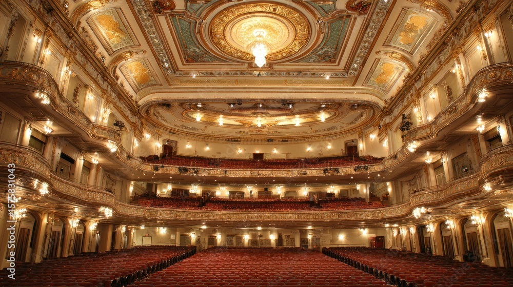 Obraz premium Grand theater interior (3)