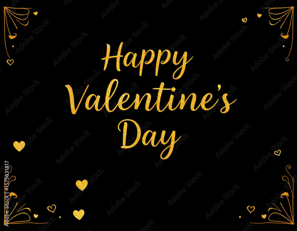 Fototapeta premium Valentine's Day card design. Illustration with oil paint. Pattern for printing on wall decorations, covers, wallpapers