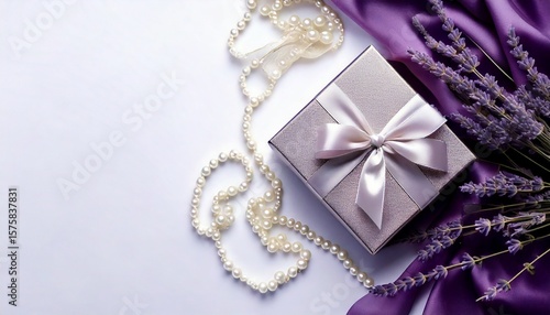 giftbox decoration top view