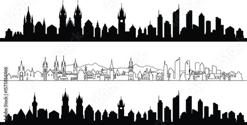 Silhouette of people holding hands, family, children, parents, unity, togetherness, love, support, community, teamwork, peace, connection, bonding, illustration