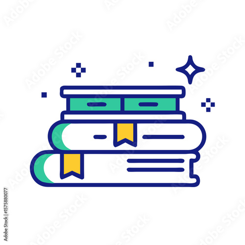 Stack of books symbolizing education and learning
