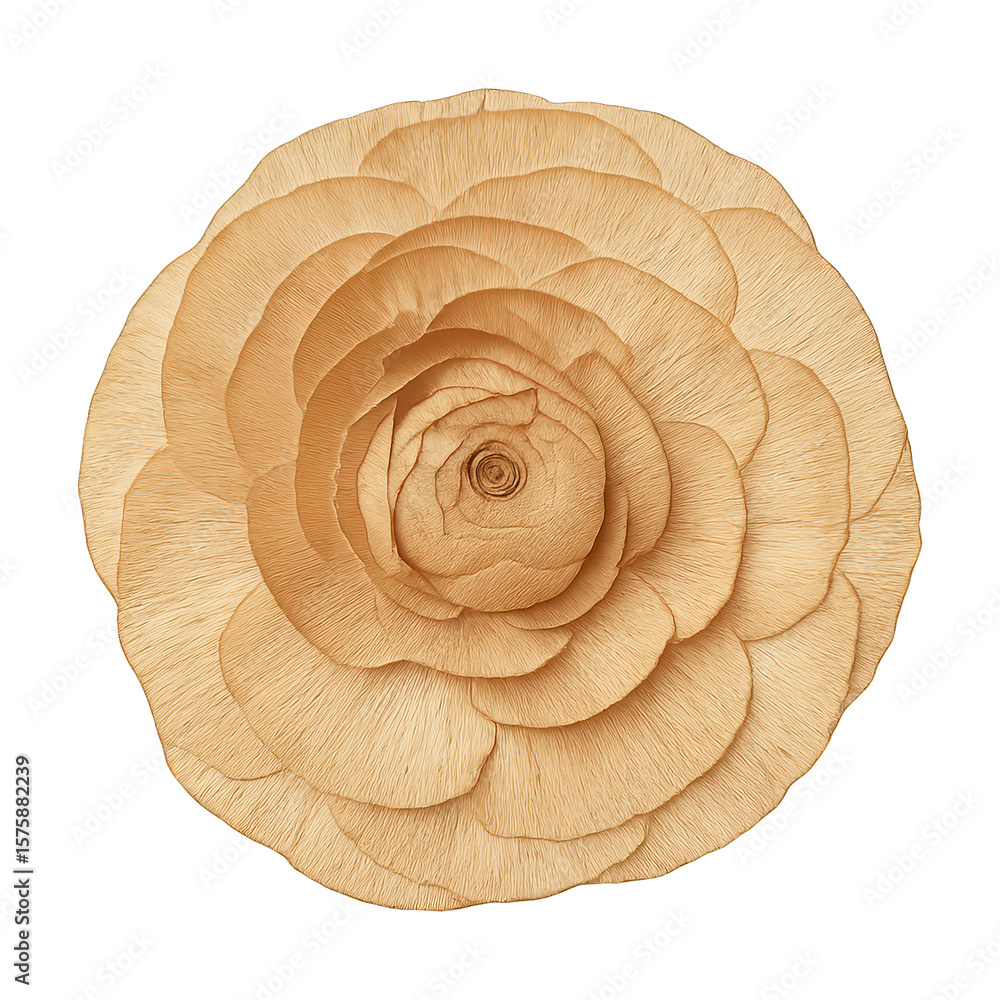 PNG Elegant paper flower design PNG Elegant paper flower design