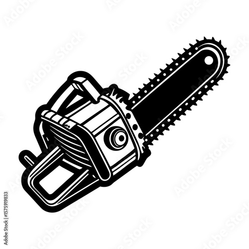 Electric saw icon