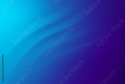 Cyan indigo flowing wave abstract background blue