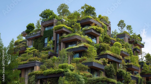 Wallpaper Mural Eco-farm with vertical gardens. Torontodigital.ca