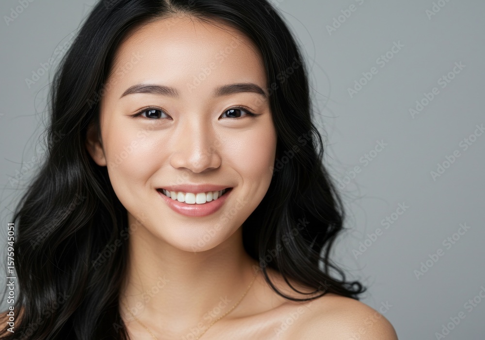 Portrait of a smiling young woman Portrait of a smiling young woman