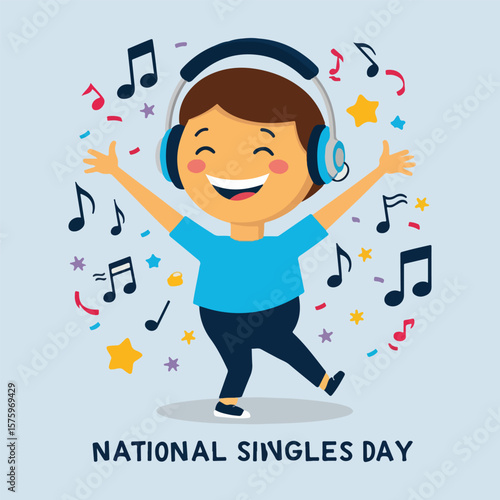 National Singles Day vector set with abstract concepts, minimalist icons, metaphorical art, digital stickers, patterns, and diverse avatars. Solid color celebration designs.









Ask ChatGPT
