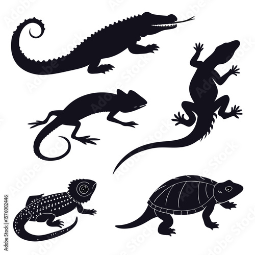 set of dinosaurs
