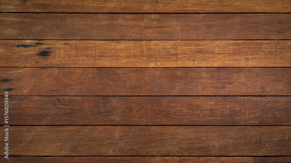 Obraz premium Dark brown wood texture as background