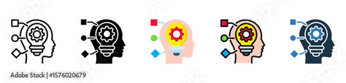 Logic icon multiple style 