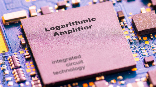 Logarithmic Amplifier IC for amplifying signals with a logarithmic response.