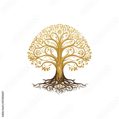  Golden Tree of Timeless Roots