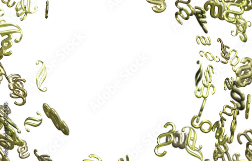 3d Symbol of Law and Justic...