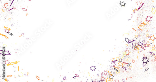 Festive background with col...