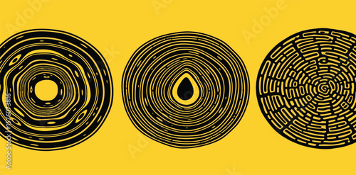 organic, natural, round, textured, grunge, background, illustration, circle, roller, stain, box, text, set, batch, geometric, frame, label, badge, stamp, ink, vector, worn, printed, shape, pattern, na