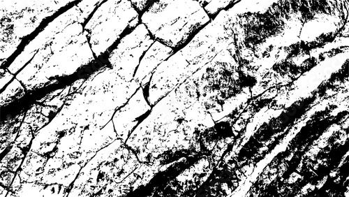 Rock formation line art texture