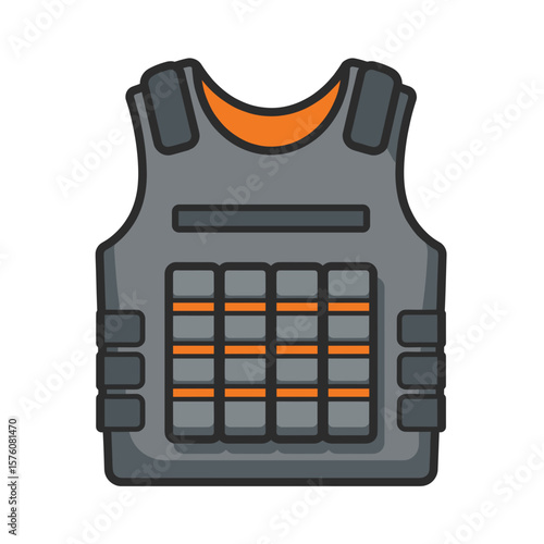 Bulletproof Vest Icon