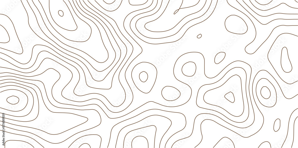 Fototapeta premium Abstract seamless pattern with flowing lines and geometric shapes, perfect for modern wallpaper, textile, or decorative designs