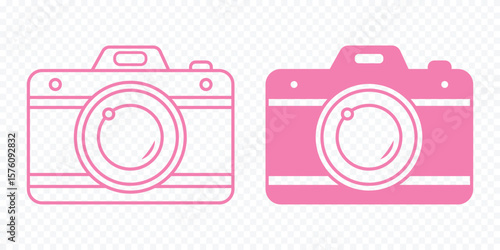 Photo vector icon for graphic and web design. camera icon Vector illustration in black. Camera icon set. photo camera icon. camera photography icon. , snapshot sign . line outline icons eps 10