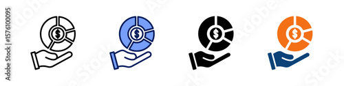 Asset All In One Icon Multi Styles Vector Set