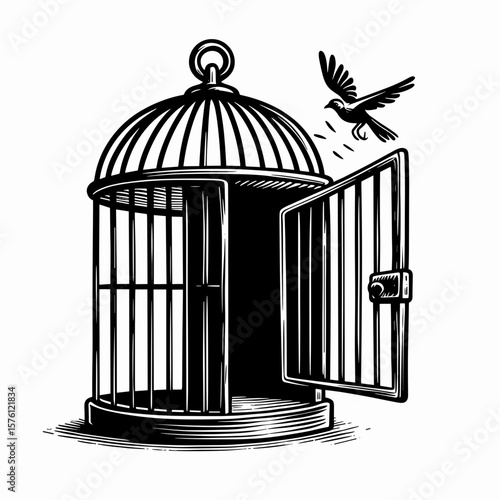 Open cage