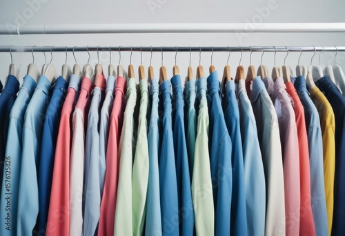 Wallpaper Mural clothes hanging on a hanger Torontodigital.ca